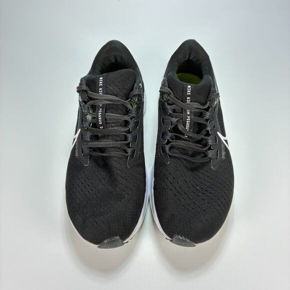 Nike Air Zoom Pegasus 38 Black White Running Shoes CW7358-002 Women's Size 8.5 - Picture 3 of 10